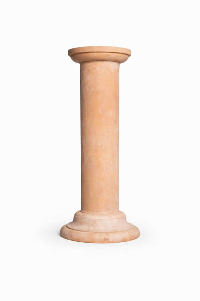 schlichte Säule Terracotta